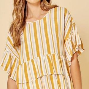 Marigold Babydoll Top